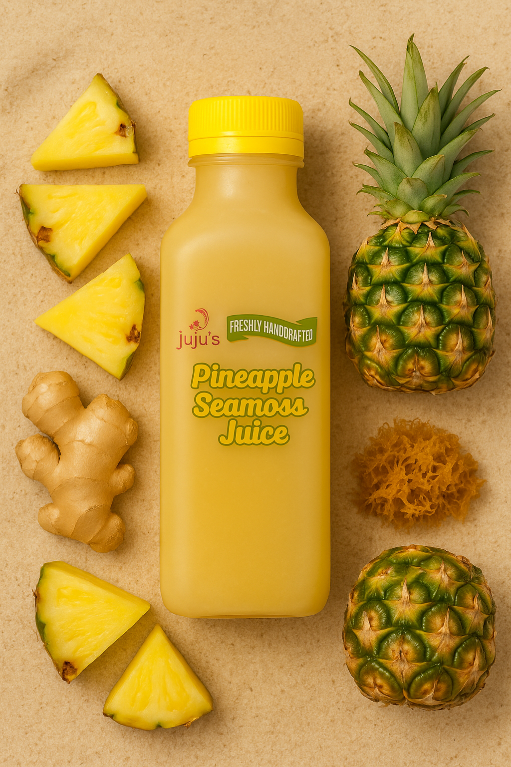 Pineapple Ginger Juice (4-Pack)